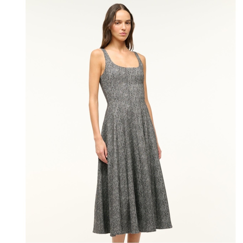 STAUD Wells Midi Dress